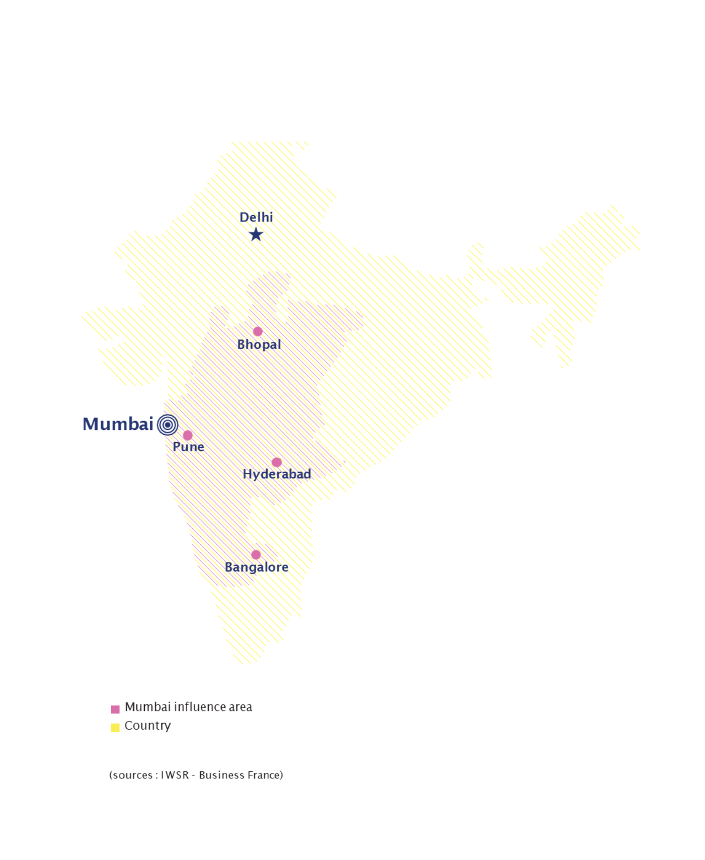Carte Inde Mumbai
