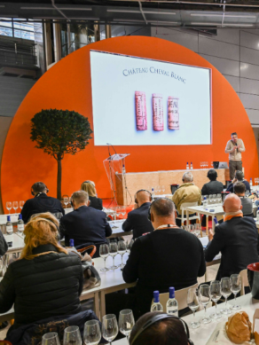 People in the academy in wine paris