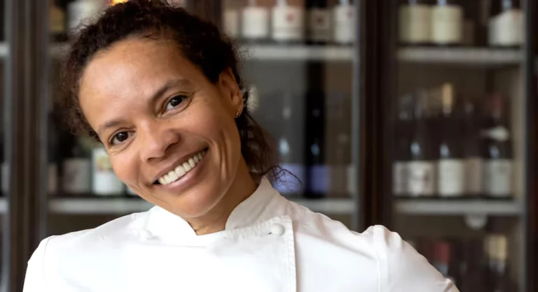 Portrait of Alessandra Montagne, a brazilian chef