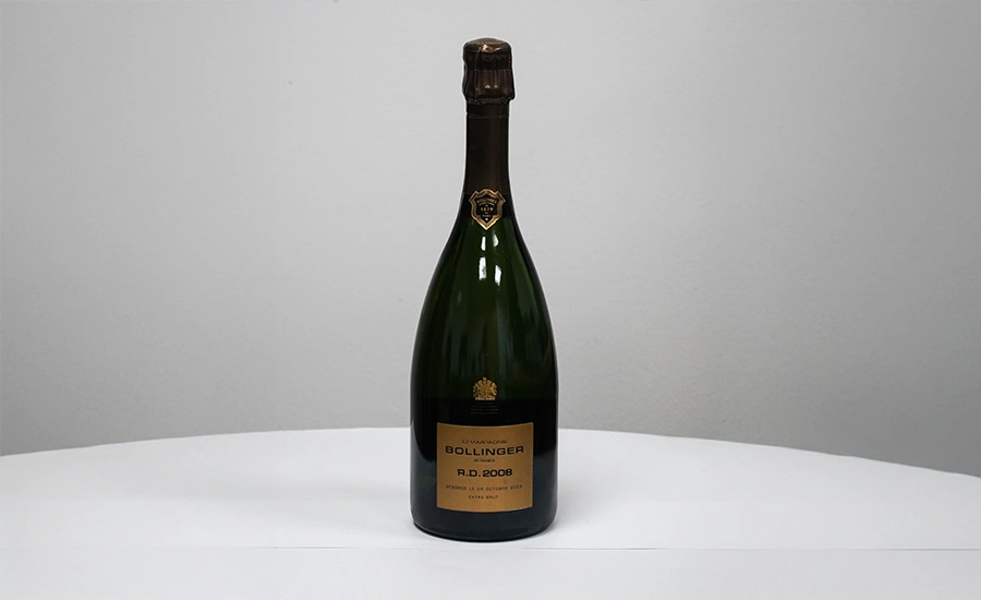 Bouteille de vin Bollinger R.D