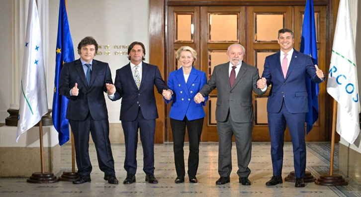 Ursula Van Der Leyen, the President of the European Commission and four executives of the European Commission