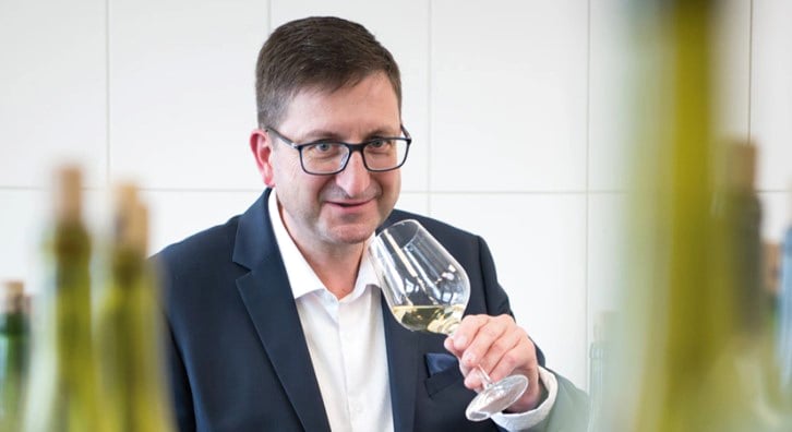 Portrait of Roger Anthony, executive of french Aldi's franchise