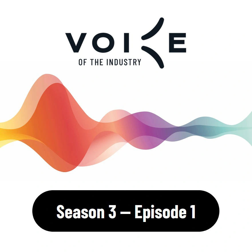 Bannière carré de Voice of the Industry saison 03 Episode 01