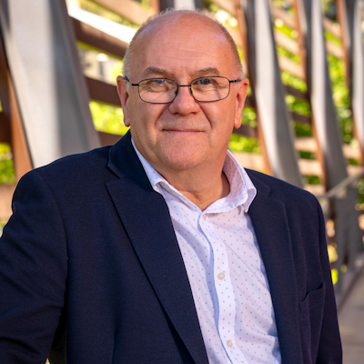 Portrait of Dr Martin Cole