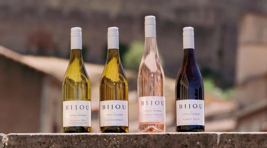 Four bottles of wine