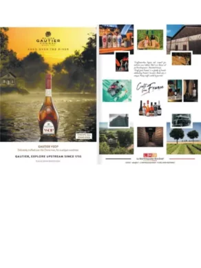 The Daily - Double page de publicité