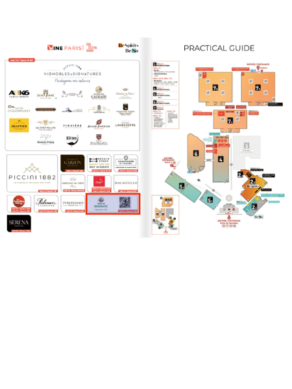 Logo + QR code plan du salon