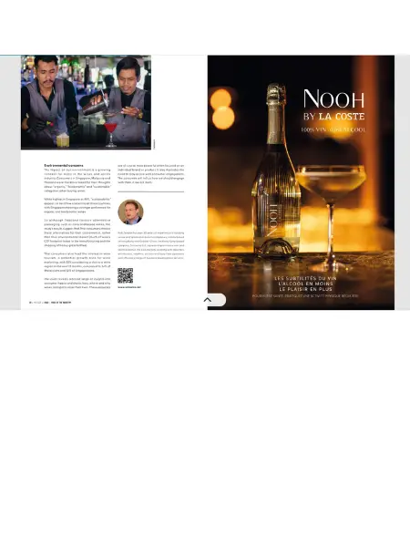Pleine page VOICE magazine visuel
