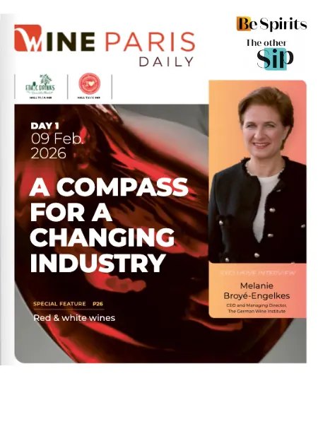 The Daily - Votre logo et numéro de stand sur la couverture du magazine