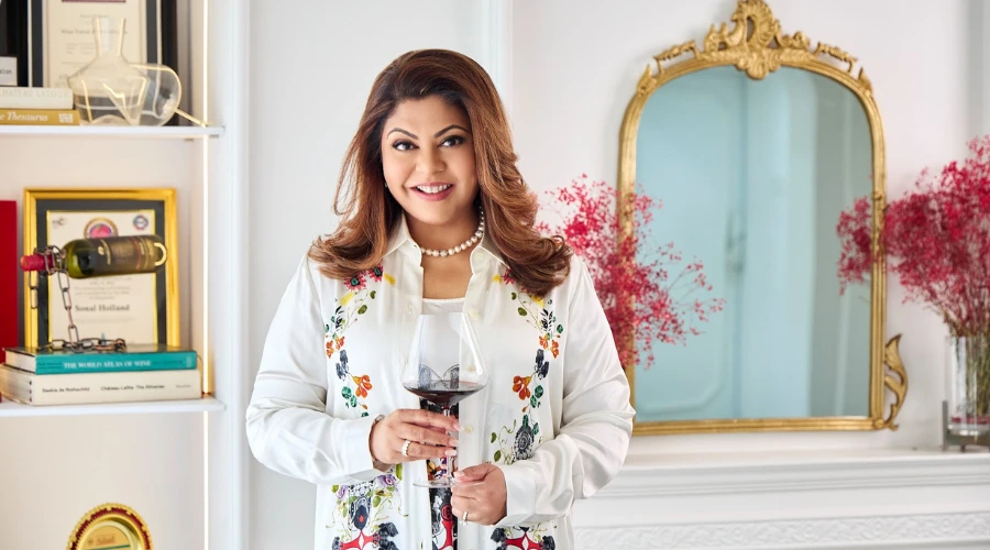 Portrait de Sonal Holland MW, Founder of SohoWines